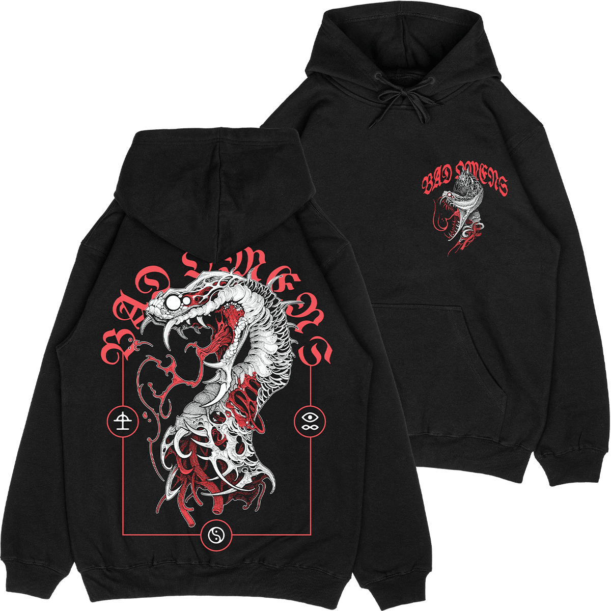 Serpent Tongue Hoodie [PRE-ORDER] - Snake